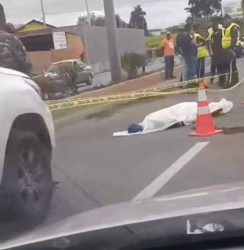 SANTIAGO: Un fallecido y un herido en accidente de tránsito
