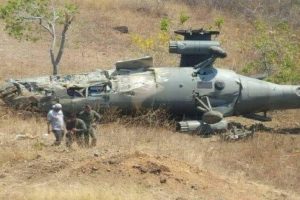 MEXICO: Helicóptero militar se estrella en la frontera; 2 muertos