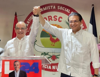 PRSC proclama a Daniel Rivera como su candidato a senador