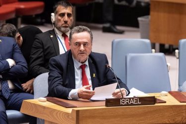Israel elogia a EEUU por vetar el ingreso Palestina miembro ONU