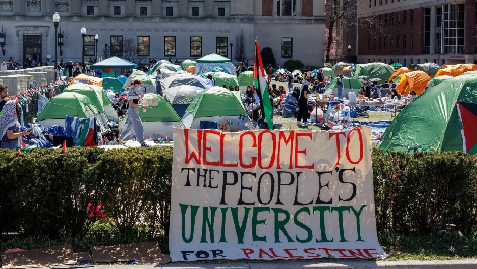 Universitarios exigen cambio de rumbo en política EU haca Israel