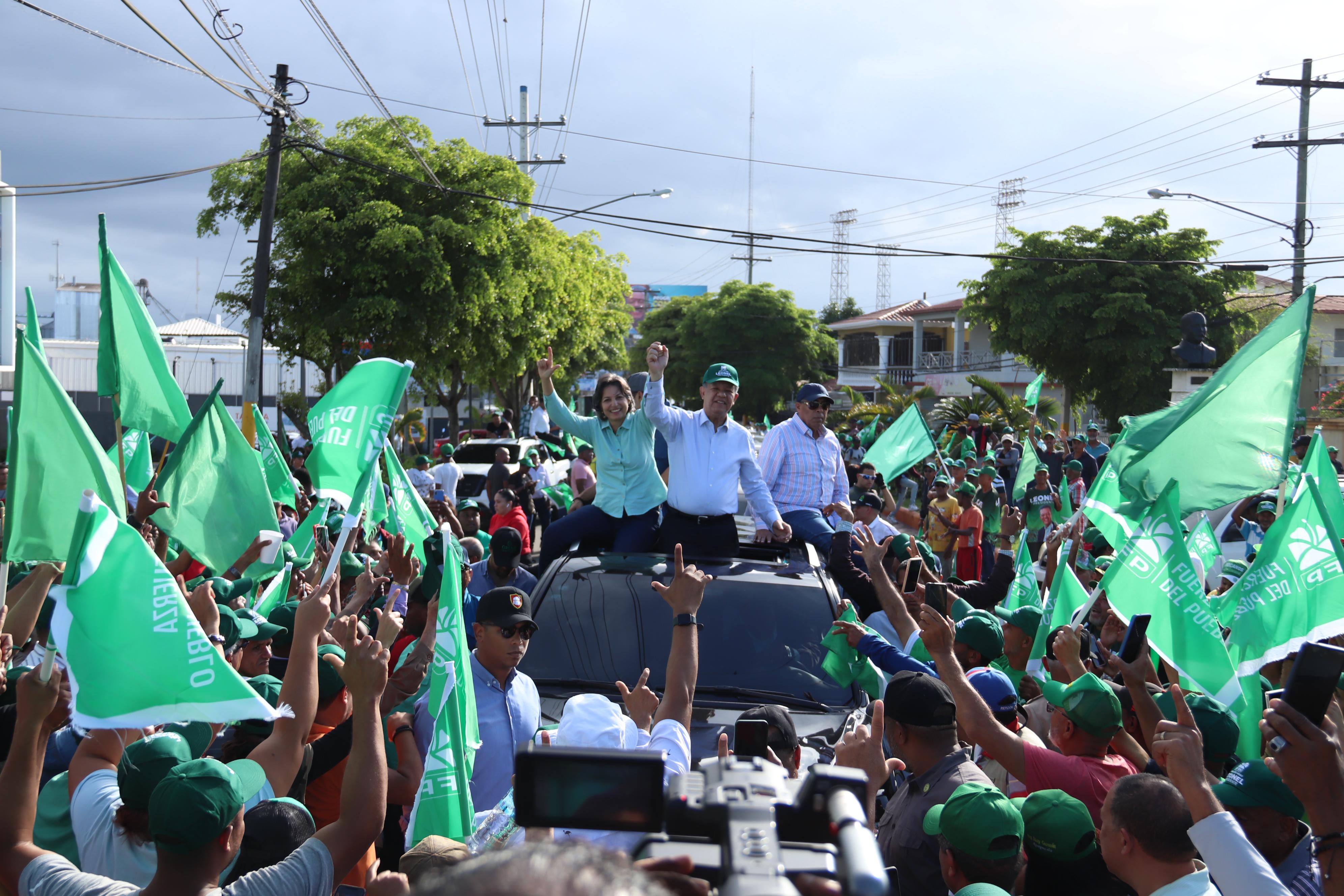 Moca: Leonel moviliza militantes de Fuerza del Pueblo y aliados imagen