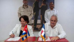 Fuerzas de izquierda RD firman alianza con Partido Comunista de Cuba