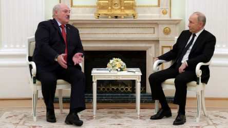 RUSIA: Putin y Lukashenko creen Ucrania «provoca» ataques rusos