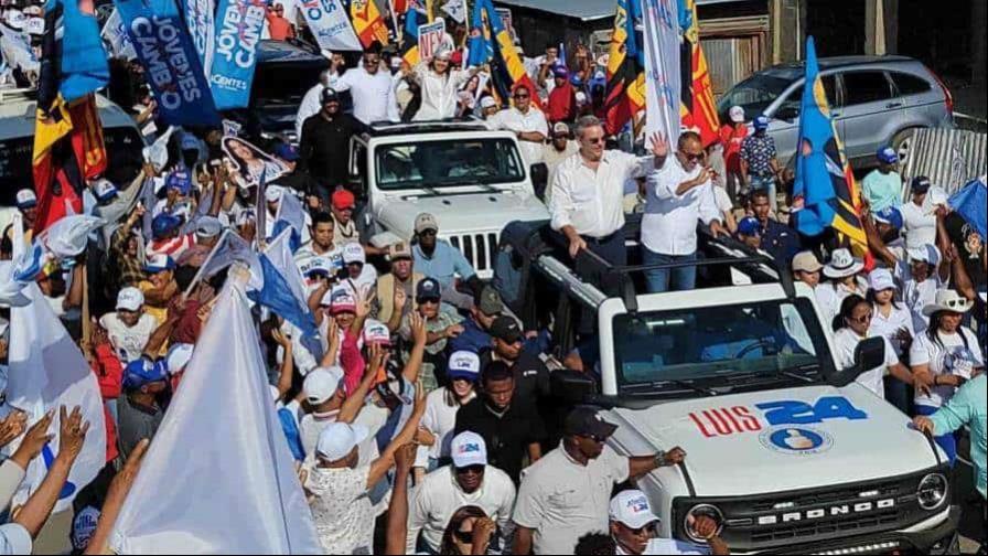 Suspenden caravana de partido oficialista dominicano por lluvias