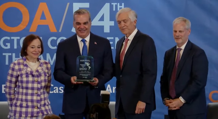 EN VIVO: Abinader recibe Premio OEA al Liderazgo en las Américas