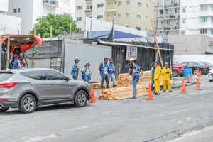 Por lluvias Alcaldía DN pide asegurar materiales construcción