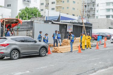 Por lluvias Alcaldía DN pide asegurar materiales construcción Por lluvias Alcaldía DN pide asegurar materiales construcción