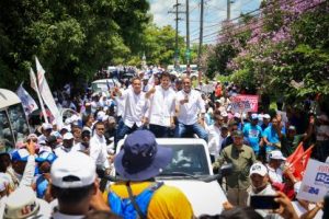 David Collado encabeza cierre de campaña del PRM en Monte Plata