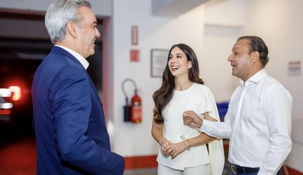 El reelegido presidente Abinader se reunió con excandidato PLD