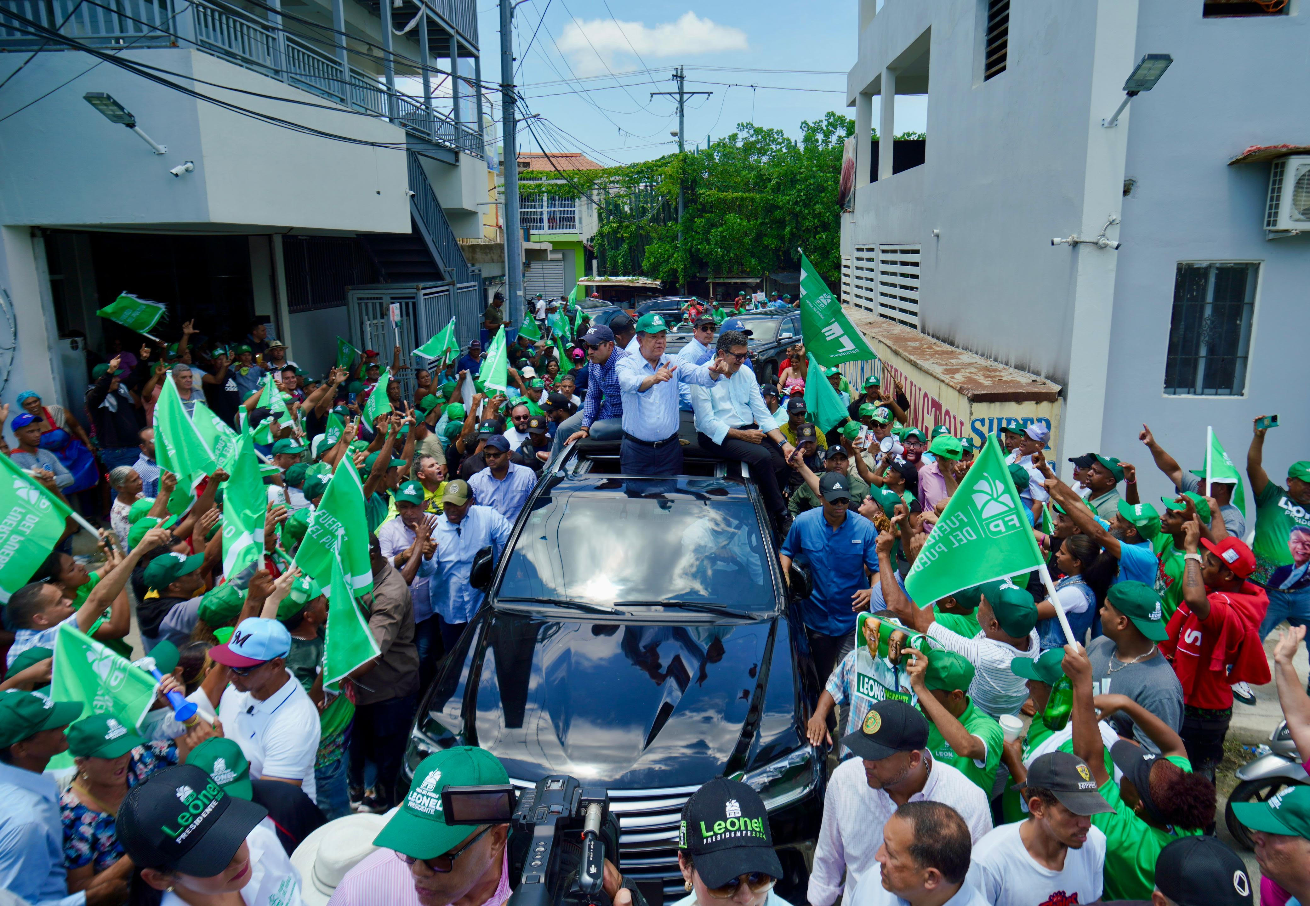 Leonel dice que FP recibe gran respaldo población imagen