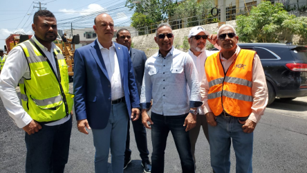 SANTIAGO: Obras Públicas continúa cooperación con Alcaldía