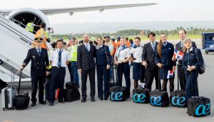 Air Europa inaugura ruta Madrid-Santiago de los Caballeros, RD