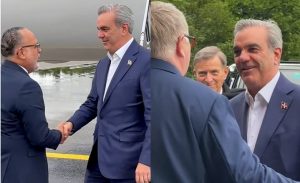 Abinader llegó a Suiza a cumbre mundial sobre “paz en Ucrania”