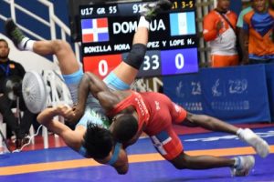 Rosado y Bonilla ganan bronce en Campeonato Panam de Lucha U17