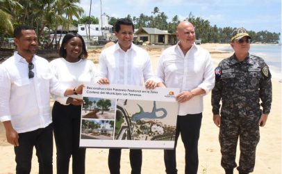 Turismo entrega obras por cien  millones pesos en Las Terrenas