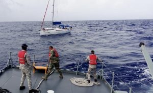 Autoridades dominicanas rescatan a 4 extranjeros estaban a la deriva
