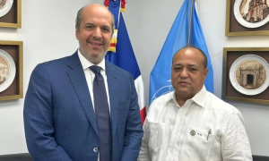 Director de Fomento Mescyt se reúne con embajador RD en ONU