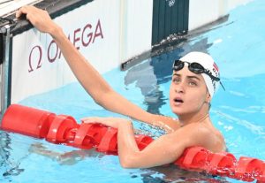 Elizabeth Jiménez llega octavo en natación de los JJ. OO.