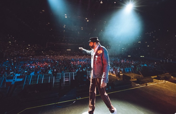 Juan Luis Guerra llega a Málaga, primera parada de gira europea imagen