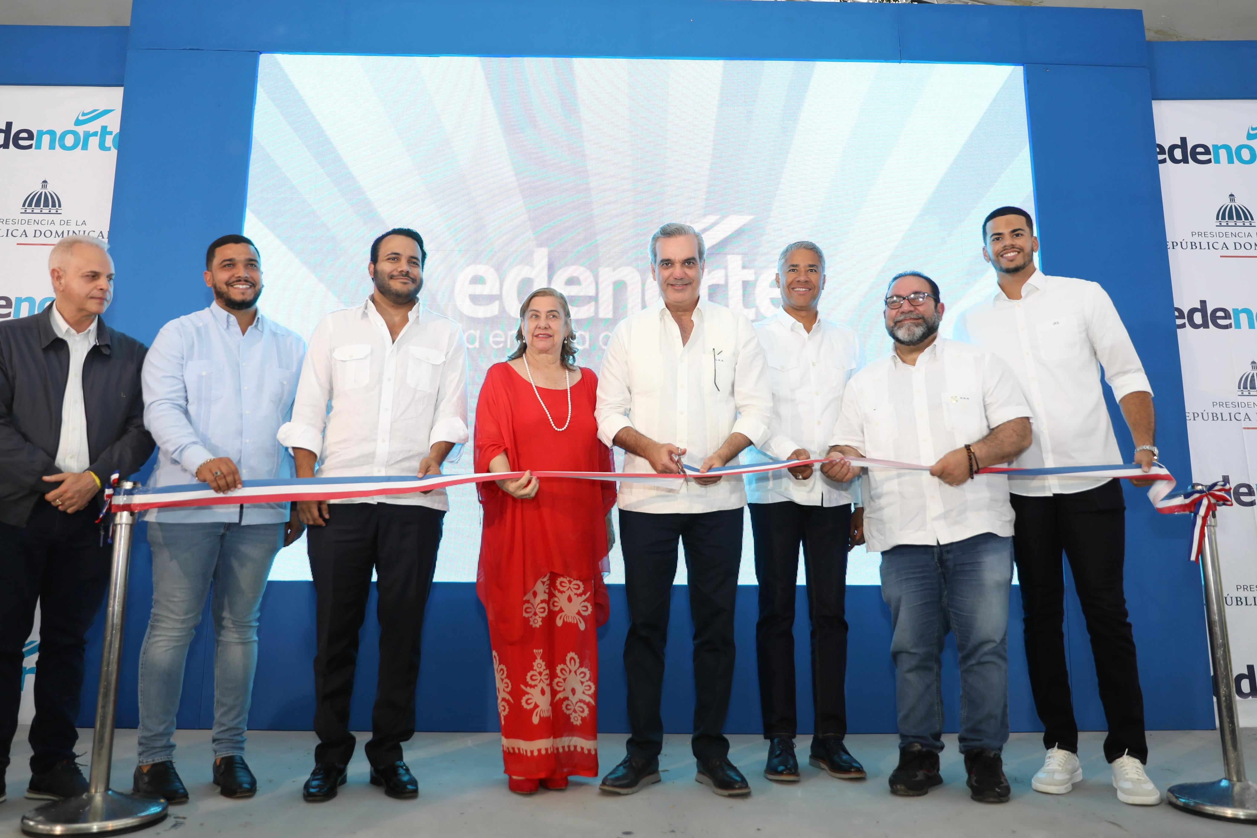 El Presidente inaugura obras de energía en Jarabacoa imagen