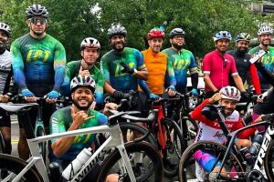 LAWRENCE: Esposos dominicanos organizan competencia ciclista