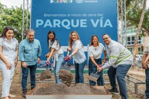 Alcaldía del DN y CND inician la construcción del Parque Vía