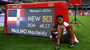 Dominicana rompe récord, gana oro en Juegos Olímpicos 2024