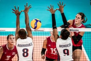 RD obtiene histórico triunfo sobre Canadá en el Mundial de Voleibol