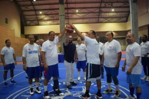 Inauguran la Liga Masters de Baloncesto 2024 del Club Naco