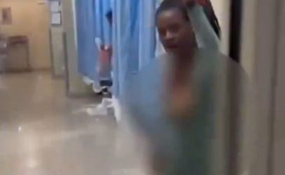 Aclaran no es haitiana mujer que destrozó área del hospital de VA