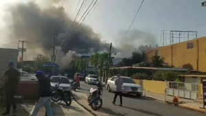 SAMANA: Dos jóvenes fallecieron al incendiarse una ferretería