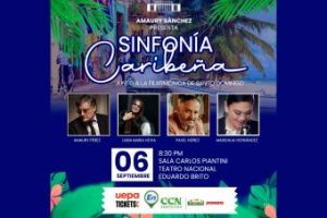 Concierto Sinfonía Caribeña con cantantes cubanos y dominicanos