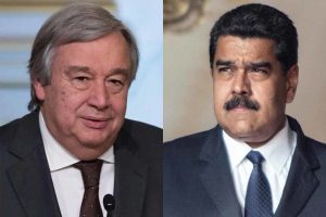 Guterres expresa a Maduro su preocupación por la violencia