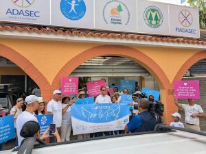 ADASEC realiza caminata por la paz con motivo de sus 40 años