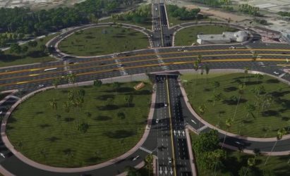 Amplían a 14 los carriles en el kilómetro 9 de autopista Duarte