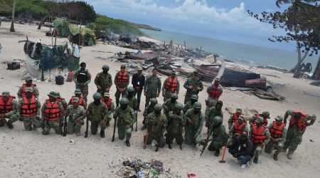 Militares de la RD detienen 380 haitianos; destruyen casuchas