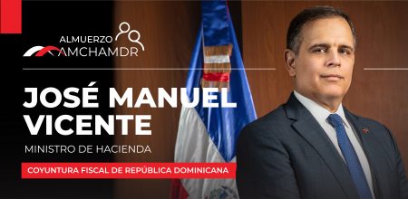 Ministro Jochy Vicente será el orador almuerzo de AMCHAMDR