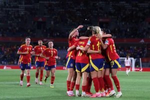 España vence a México rumbo Mundial Femenino Fútbol de RD