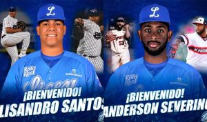 Licey firma a lanzadores Lisandro Santos y Anderson Severino