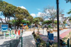 Entidades rescatan el Parque Luisa Ozema Pellerano del Mirador Sur