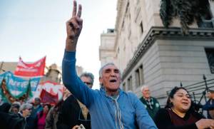 ARGENTINA: Jubilados protestan contra veto Milei a reforma pensional