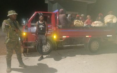 EN detiene 34 indocumentados en bosque Las Matas de Farfán