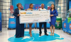 Empleado villa en Sosúa gana  $40 millones con Lotto Loteka