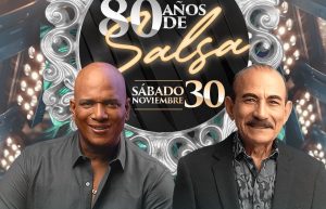 Salseros Charlie Aponte y Willy García se presentarán en la RD