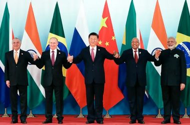 Líderes mundiales asisten en  ciudad rusa a la cumbre BRICS