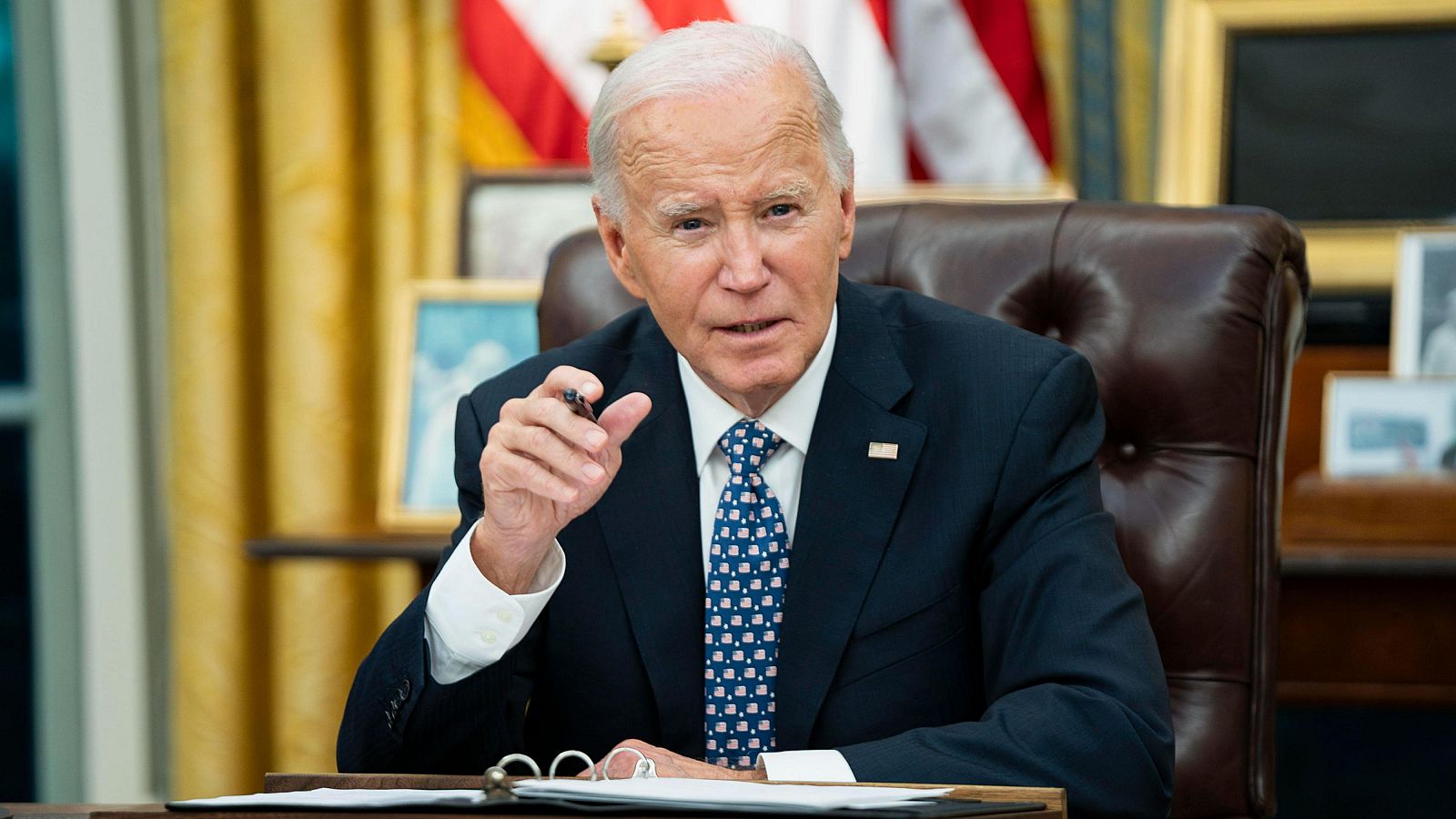 Biden dice que EEU mantiene «un diálogo activo» con Israel imagen