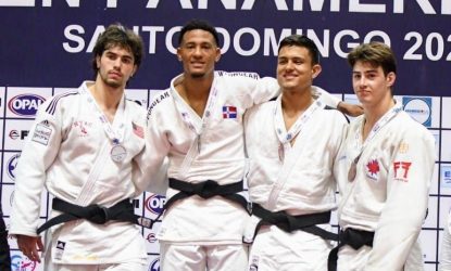 Nova, Del Orbe y Rosa ganan oro en el Open Panam Senior de Judo