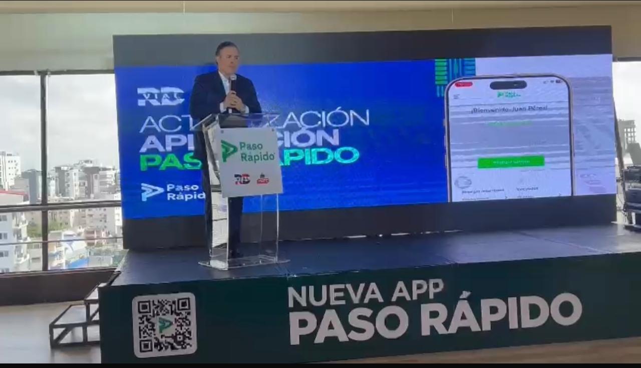 RD Vial lanza nueva versión de aplicación móvil de Paso Rápido imagen