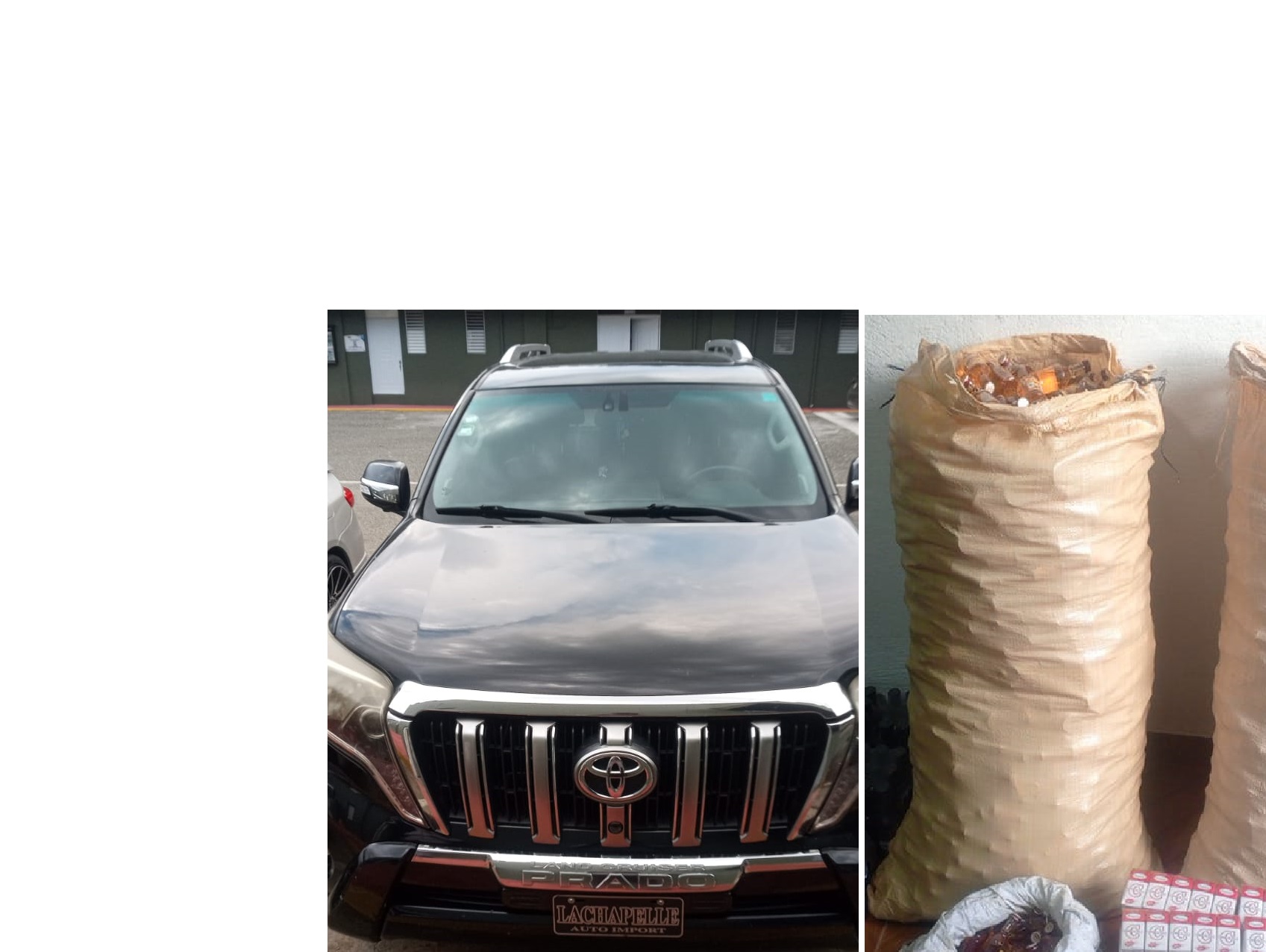 Apresan coronela del ERD por contrabando bebidas y cigarrillos imagen